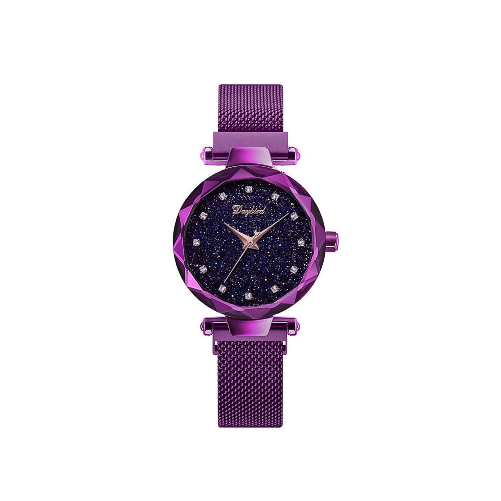 Starry Sky Lady Quartz Watch - Waterproof & Trendy Design for Women - Buy Center
