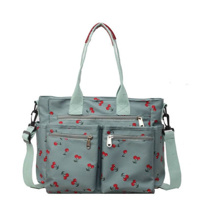 Stylish Printed Cherry Women's Messenger Bag - Fashionable Daily Use - Buy Center