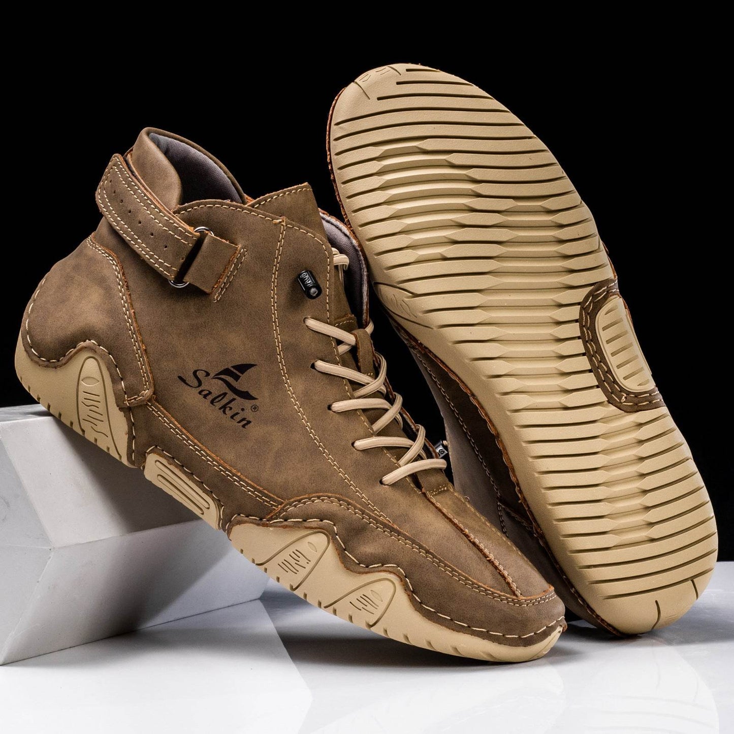 Octopus Men's High-Top Martin Ankle Boots - Stylish & Comfortable Casual Shoes - Buy Center