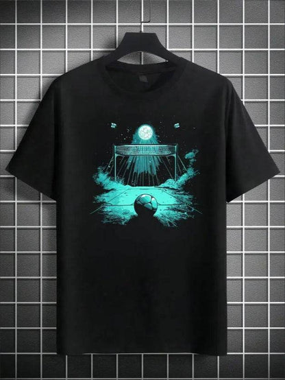 Buycenter Men's Short Sleeve T-Shirt - Comfortable Polyester Blend - Buy Center