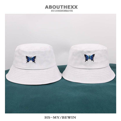 Buycenter Women's Embroidered Bucket Hat - Casual & Sun-Proof Design - Buy Center