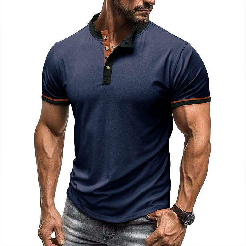 European & American Short-Sleeve T-Shirt - Casual Sports Fitness Wear - Buy Center