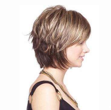 Short Full Cosplay Wig - Heat-Resistant Synthetic Hair for All-Day Style - Buy Center