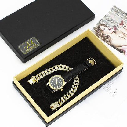 Women's High Sense Bracelet Watch Suit - Stylish Sunglasses & Gift Box - Buy Center