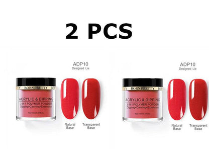 Dipping Nail Powders Set - Gradient & French Art, Long Lasting Finish - Buy Center