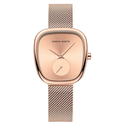 Elegant Stainless Steel Quartz Watch - Stylish Milan Mesh for Women - Buy Center