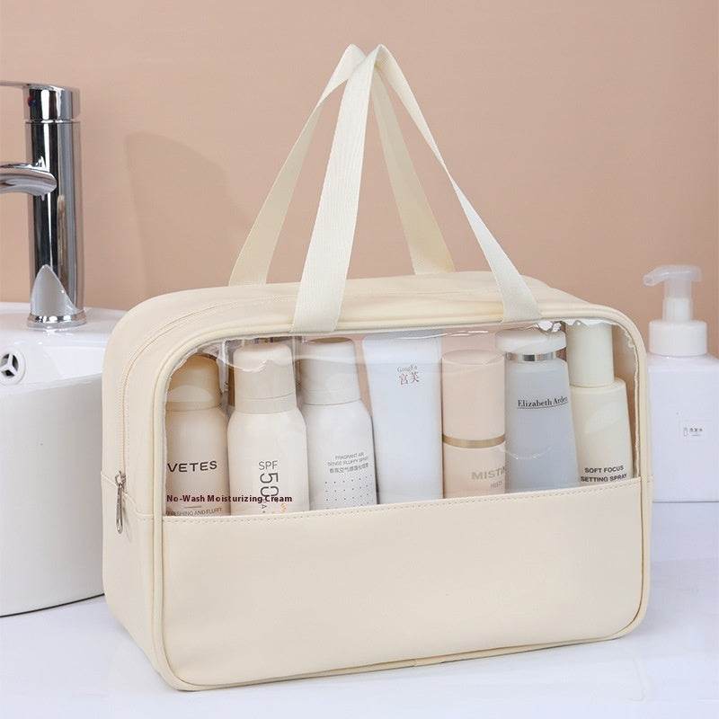 Large Capacity Transparent Cosmetic Bag - Waterproof & Stylish Organizer - Buy Center