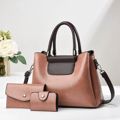 Elegant Women's Autumn Handbag Set - Stylish Large & Medium Bags - Buy Center