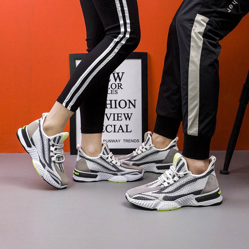 Buycenter Trendy Thick-Soled Vulcanize Shoes - Color Matching Design - Buy Center