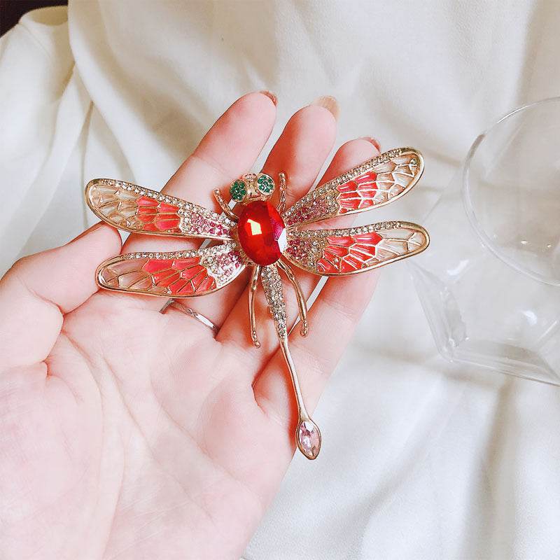 New Fashion Women's Insect Brooch - Bold 9cm Alloy Design & Colors - Buy Center