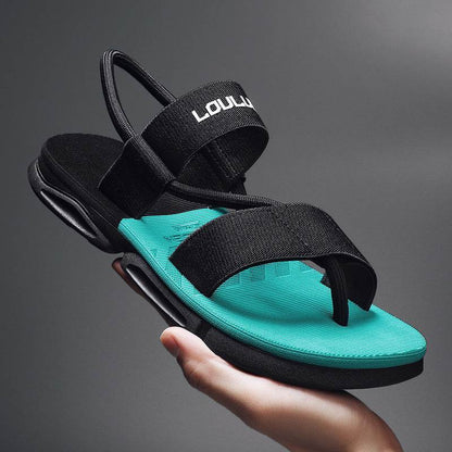 Casual Thick-Soled Men's Sandals - Breathable Open Toe Design for Comfort - Buy Center
