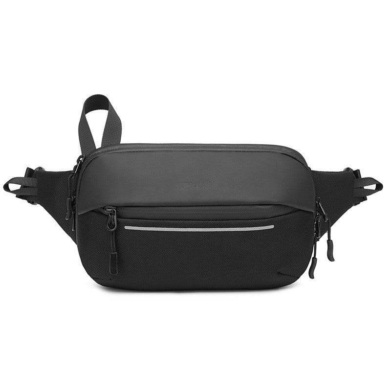 Korean Version Men's Waist Bag - Stylish Expandable Messenger for 2025 - Buy Center