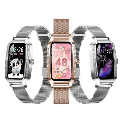 Women's Sports Watch - Heart Rate & Blood Pressure Monitor with Music Control - Buy Center