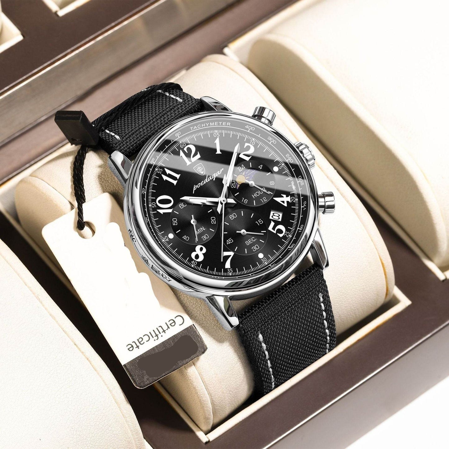 Multifunctional Luminous Quartz Men's Watch - Stylish & Versatile Design - Buy Center