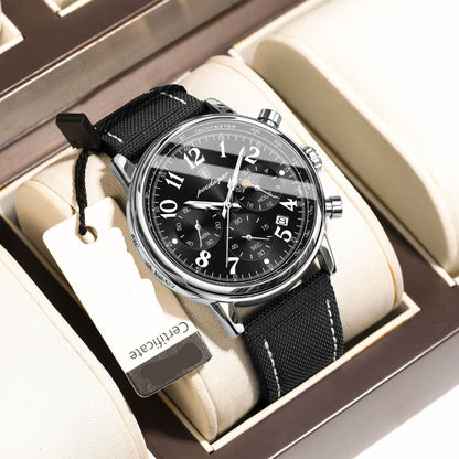 Multifunctional Luminous Quartz Men's Watch - Stylish & Versatile Design - Buy Center