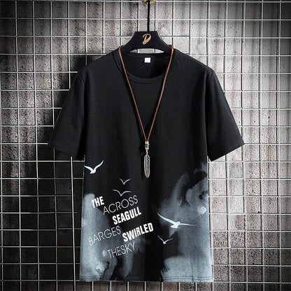 Buycenter Round Neck Casual Half Sleeve Shirt - Comfortable Cotton Fit - Buy Center