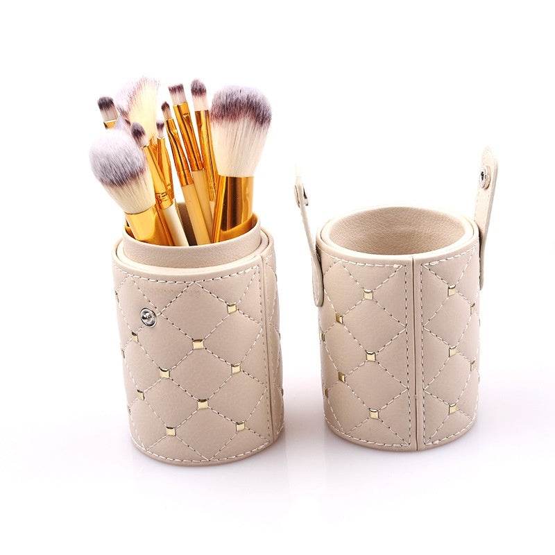 Buy Center 12-Piece Makeup Brush Set - Premium Fiber, Stylish Design - Buy Center