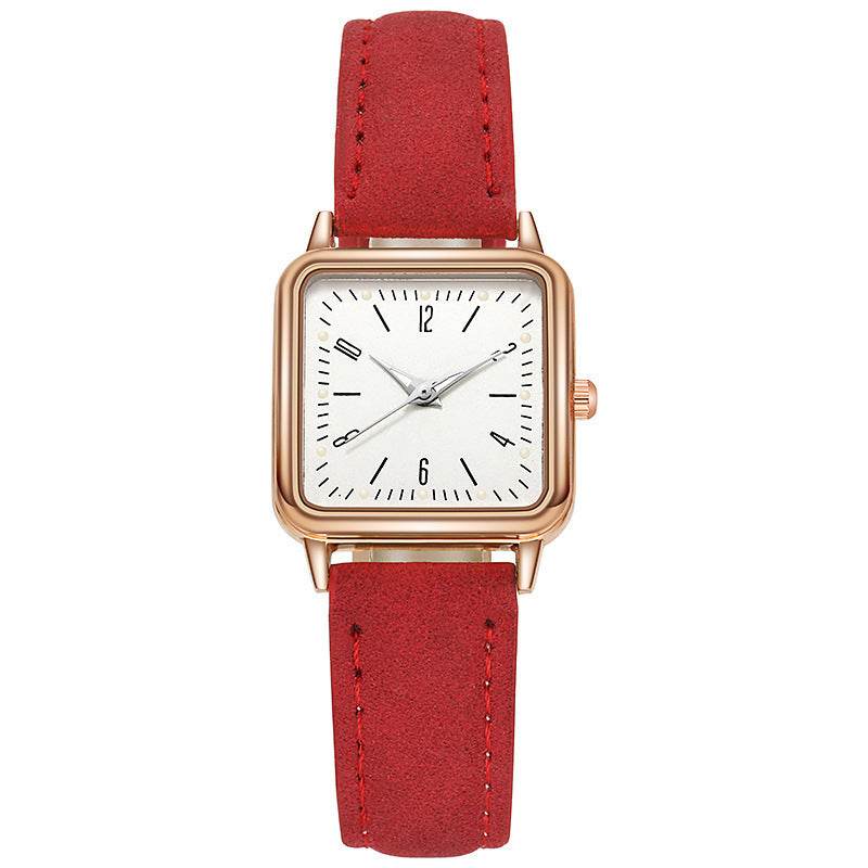 Women's Luminous Small Square Quartz Watch - Stylish Everyday Accessory - Buy Center