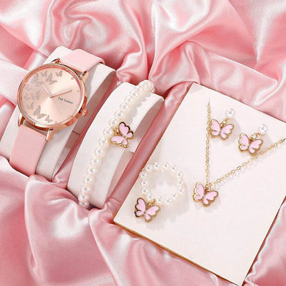 Women's Cute Fashion Watch Bracelet Set - Stylish Accessories for Every Outfit - Buy Center