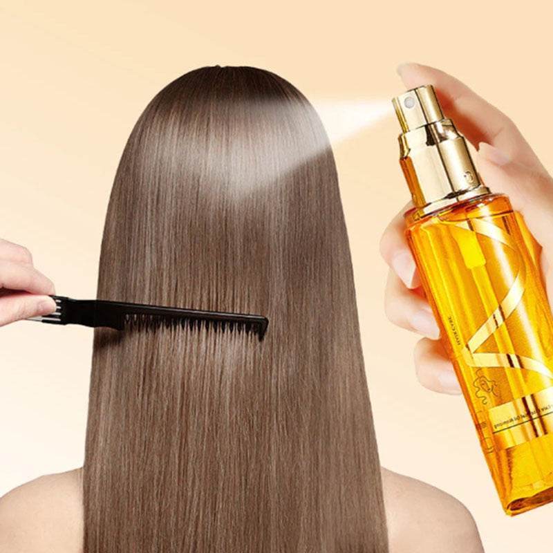 Perfume Soft Hair Care Essential Oil - Anti-Static Spray for Frizz Control - Buy Center