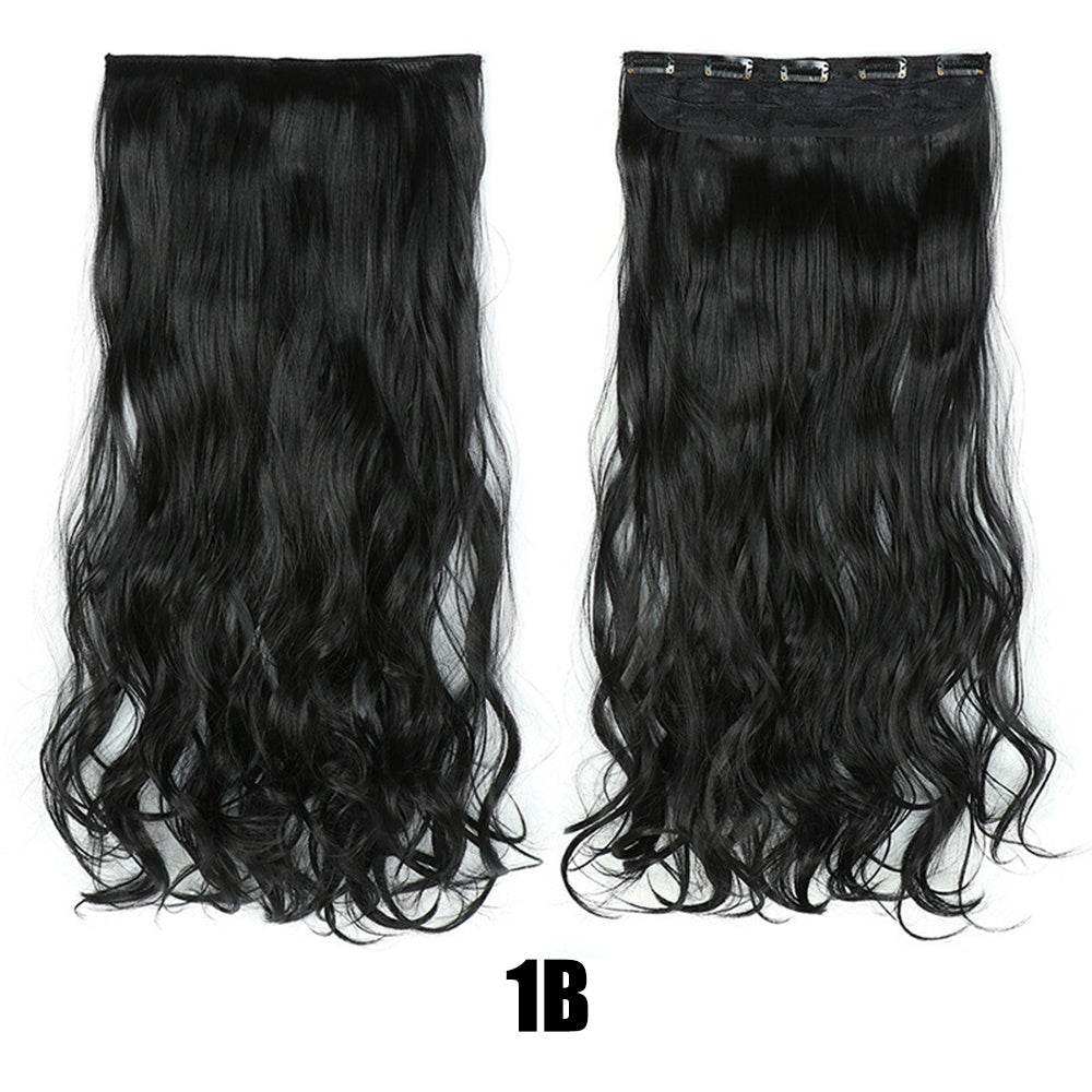 Women's Big Wavy Long Curly Hair Extensions - Fluffy No Trace Design - Buy Center