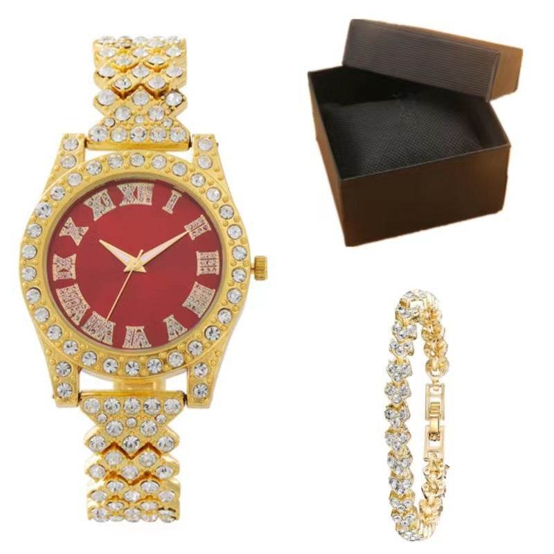 Buycenter Women's Luxury Colorful Bracelet Watch - Stylish Alloy Design - Buy Center
