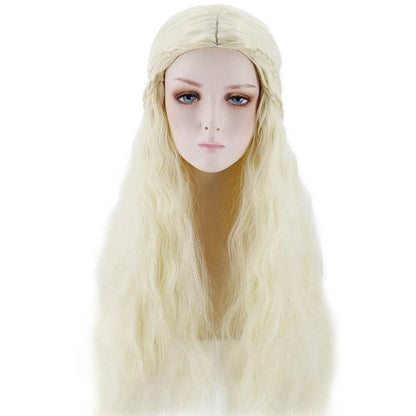 Game of Thrones Cosplay Wig - Lightweight Human Hair, 65cm for Authentic Style - Buy Center