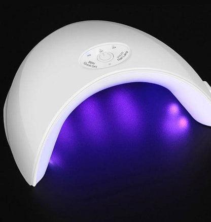 LED Phototherapy Nail Lamp - 36W Gel Dryer for Professional Manicures - Buy Center