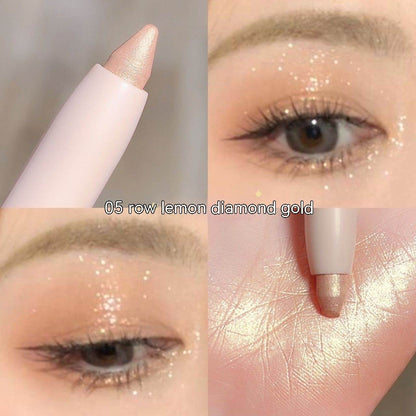 Crouching Silkworm Eyeliner Pen - Brightening Matte & Pearl Colors 2025 - Buy Center