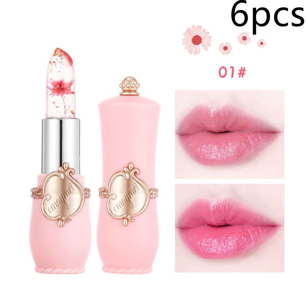 Maymei Color Changing Lip Balm - Moisturizing Dried Flower Lipstick - Buy Center
