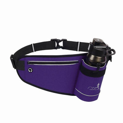Waterproof Fitness Running Waist Bag - Adjustable for Outdoor Sports - Buy Center
