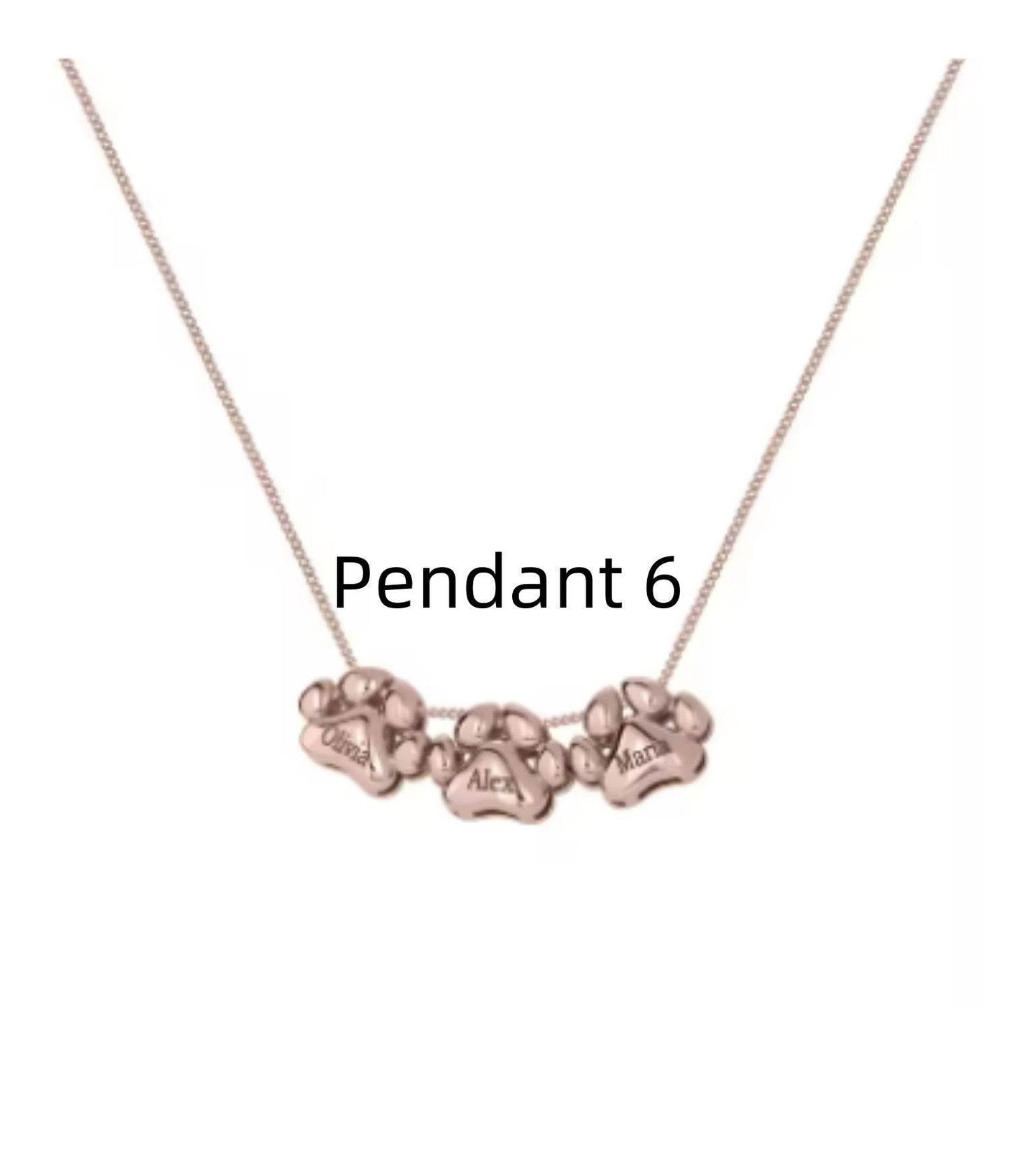 Personalized Luxury Hollowed Out Claw Necklace - Stainless Steel Pendant - Buy Center