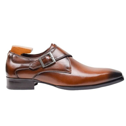 Nemo Men's Business Formal Leather Shoes - Breathable, Square Toe Design - Buy Center