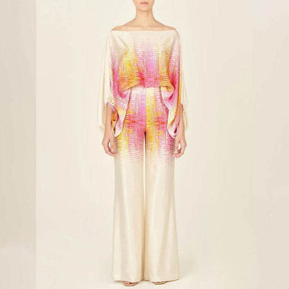 Buycenter Women's Loose Batwing Sleeve Jumpsuit - Stylish Casual Set - Buy Center