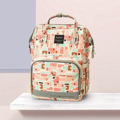 Large Waterproof Mother & Baby Backpack - Stroller Compatible & Stylish - Buy Center