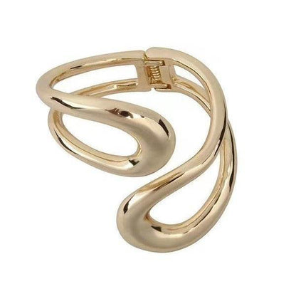 Stylish Female Metal Geometry Bracelet - Trendy Gold & Silver Designs - Buy Center