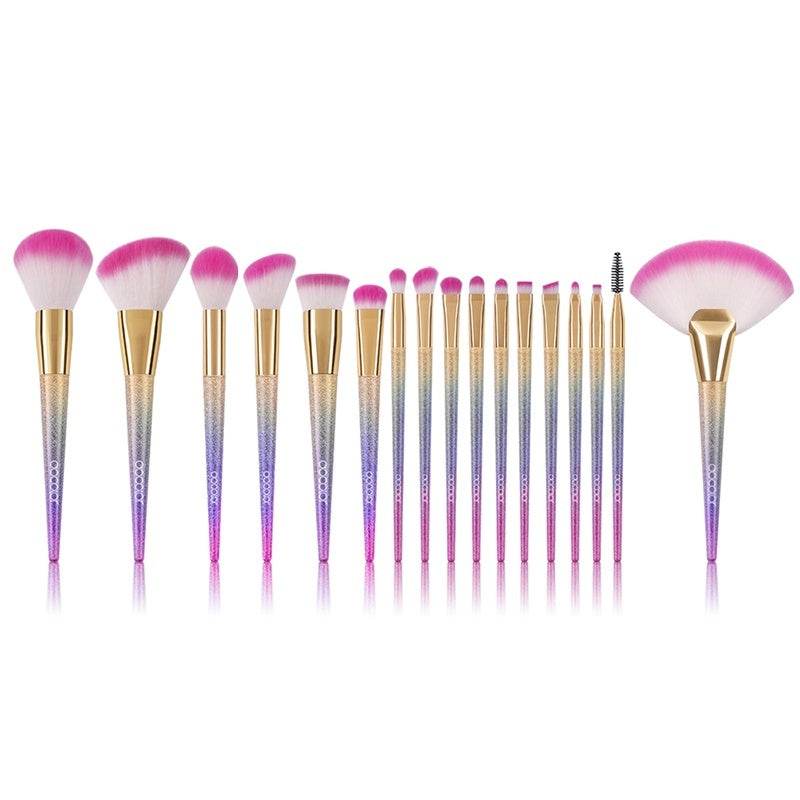 Wave-Like Makeup Brush Set - Luxurious Non-Shedding Bristles 2025 - Buy Center