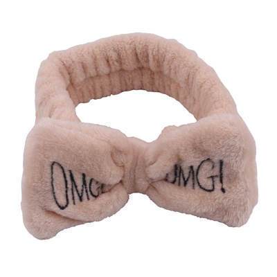 Coral Velvet Butterfly End Hair Band - Elegant Pink Accessory for Women - Buy Center