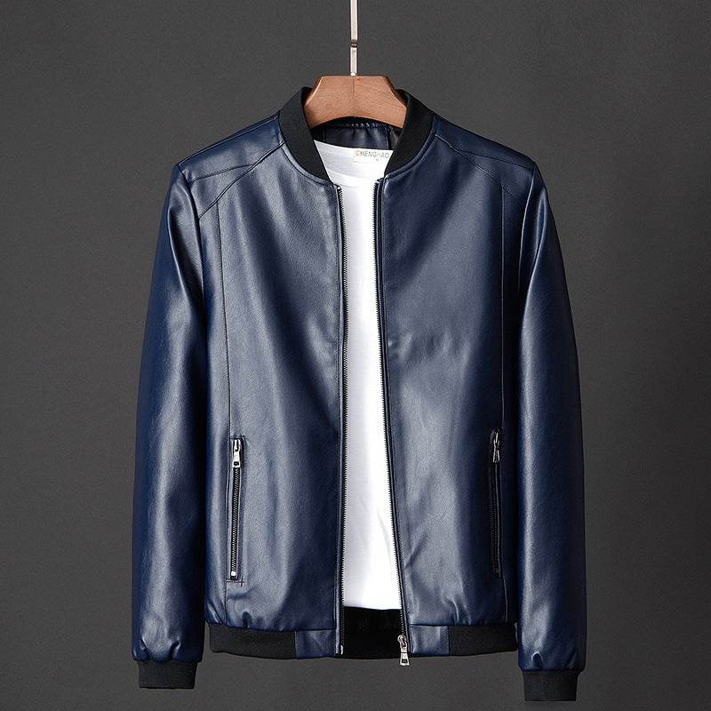 Buycenter Plus Size Casual Jacket - Trendy Korean Motorcycle Style - Buy Center