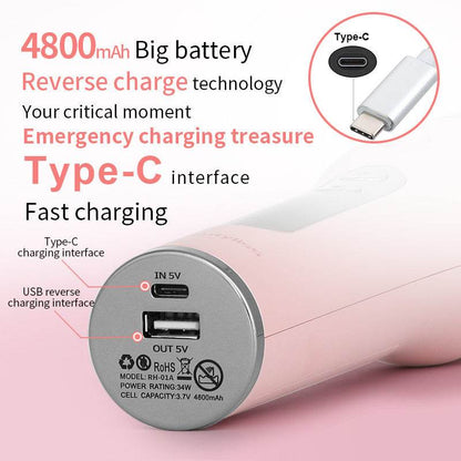 Wireless Automatic Curler - Ceramic Heat, LCD Screen & USB Rechargeable - Buy Center