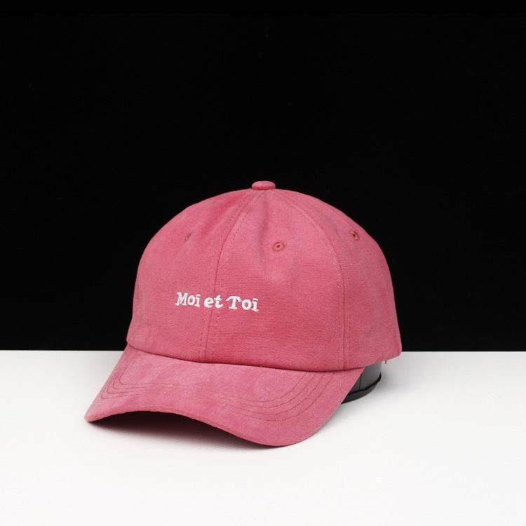 Buycenter Korean Style Embroidered Baseball Cap - Spring/Summer Essential - Buy Center