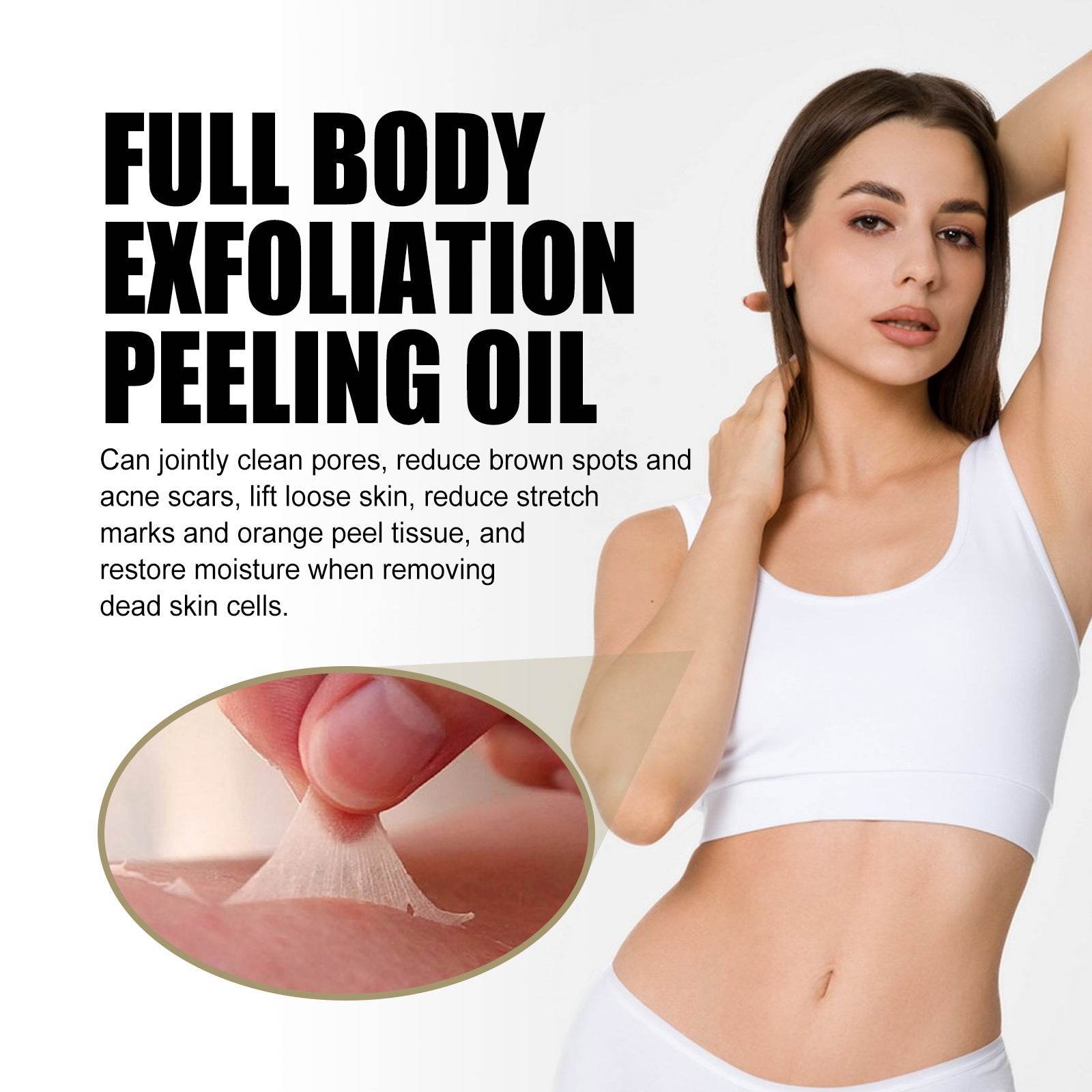 Delicate Brightening Body Exfoliating Oil - Nourishing Skin Care Essential - Buy Center