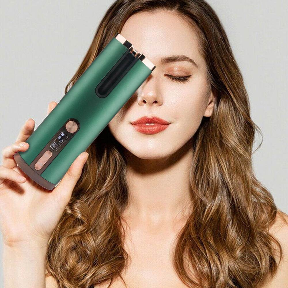 Portable USB Hair Curler - Wireless, Large Capacity & Easy Styling - Buy Center