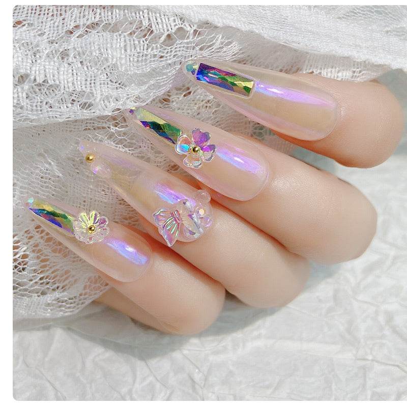 Frozen Flower Butterfly Nail Art - Unique 15g Sequins for Stunning Designs - Buy Center