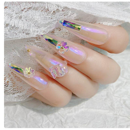 Frozen Flower Butterfly Nail Art - Unique 15g Sequins for Stunning Designs - Buy Center