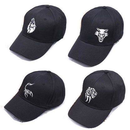 Buycenter Animal Tattoo Embroidery Baseball Cap - Adjustable, Stylish Design - Buy Center
