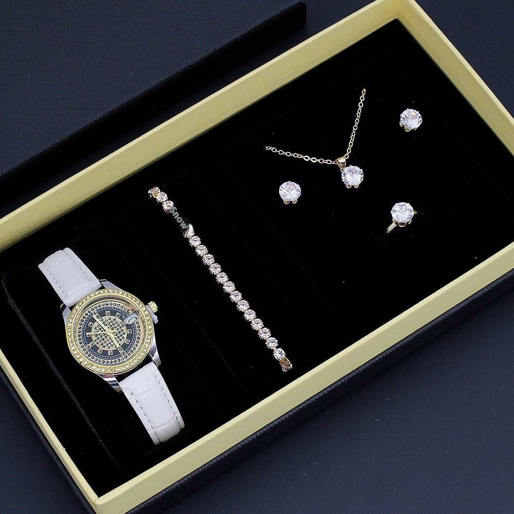 New Ladies Valentine's Day Watch Jewelry Set - Stylish Accessories for Any Occasion - Buy Center
