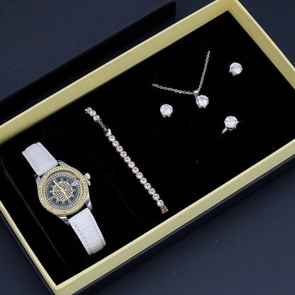 New Ladies Valentine's Day Watch Jewelry Set - Stylish Accessories for Any Occasion - Buy Center