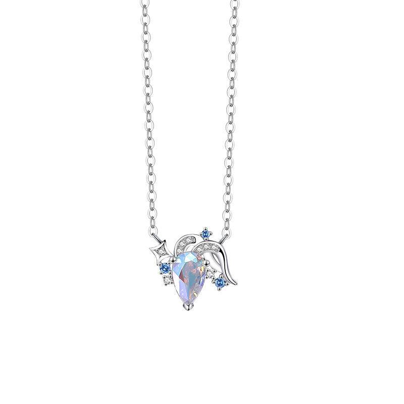 Buy Center Twelve Constellations Necklace - Women's Silver Zodiac Pendant - Buy Center