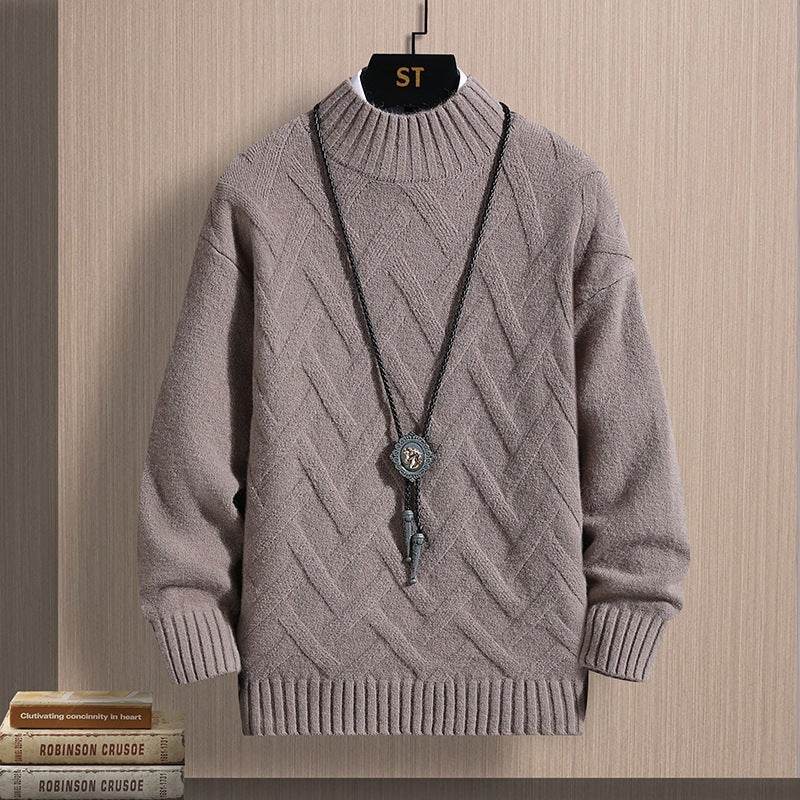 Buycenter Autumn Long Sleeve Pullover - Trendy Men's Sweater in Multiple Colors - Buy Center